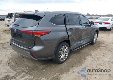 2023 Toyota Highlander Platinum z USA, uszkodzony, nr VIN 5TDKDRAH3PS505981